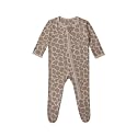 KicKee Baby &amp; Toddler Zipper Footie – Ultra-Soft Viscose from Bamboo Pajamas with Flip Paws &amp; Grips