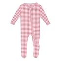 KicKee Baby &amp; Toddler Zipper Footie – Ultra-Soft Viscose from Bamboo Pajamas with Flip Paws &amp; Grips