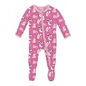 KicKee Baby &amp; Toddler Zipper Footie – Ultra-Soft Viscose from Bamboo Pajamas with Flip Paws &amp; Grips
