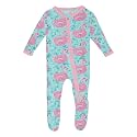 KicKee Baby &amp; Toddler Zipper Footie – Ultra-Soft Viscose from Bamboo Pajamas with Flip Paws &amp; Grips