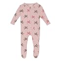 KicKee Baby &amp; Toddler Zipper Footie – Ultra-Soft Viscose from Bamboo Pajamas with Flip Paws &amp; Grips