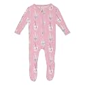 KicKee Baby &amp; Toddler Zipper Footie – Ultra-Soft Viscose from Bamboo Pajamas with Flip Paws &amp; Grips