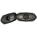 KICKER 51KSC41004 KS-Series 4x10 Coaxial Speakers with .5" tweeters, 4-Ohm, Pair