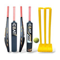 kickmixsports Combo Set PVC Bat With Plastic Wicket Set And 1 Tennis Ball Cricket Kit