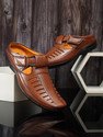 kickonus Mens Tan Formal Sandal Synthetic
