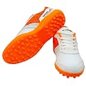 KickStar Spark Cricket Shoes White and Orange