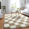 KICMOR 3x5 Rugs for Bedroom Bedside Soft