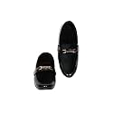 Kid's-Boy's Trending Stylish Black Formal Suede Velvet Loafers Shoes