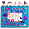 Kid's Gratitude Journal - One Line a Day with Stickers - Daily Children's Gratitude Journal for Girls and Boys
