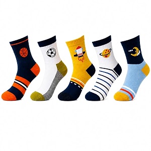 kid39s socks for boys and girls ankle socks - made with soft amp breathable cotton with antibacterial wash pack of 5
