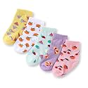 Kid's Socks for Boys and Girls - Made with Soft &amp; Breathable Cotton with Antibacterial Wash, Pack Of 5, Suitable for all day long use