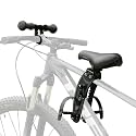 Kid Bike Seat Front Mounted and Handlebar for Mountain Bike Parent-Child Cycling, Child Bicycle Seat&Child Handlebar for All Adult MTB Bike Cycling(Foldable/Not Foldable Pedals)