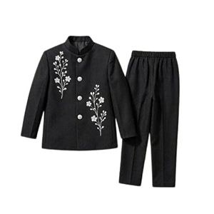 Kid Boys Ethnic Stylish Suit Set Comfortable