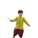 Kid Boys Kurta Dhoti Ethnic Clothing Set