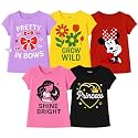 Kid Girls Cotton T Shirts Regular Tops