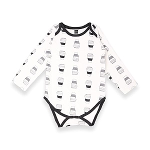 kidbea 100 cotton multi color half sleeve onesies  bodysuit  jumpsuit  nightsuit  romper for baby boy amp baby girl cups - black 3-6 months