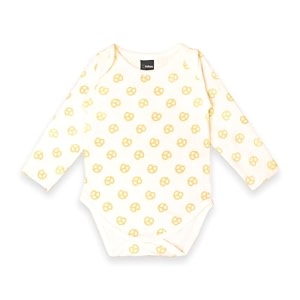 kidbea 100 cotton multi color half sleeve onesies  bodysuit  jumpsuit  nightsuit  romper for baby boy amp baby girl pretzal - yellow 9-12 months