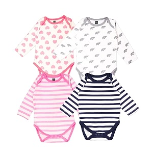 kidbea 100 cotton multi color romperbodysuitonesies for baby boy amp baby girl