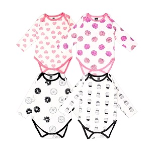 kidbea 100 cotton multi color romperbodysuitonesies for baby boy amp baby girl