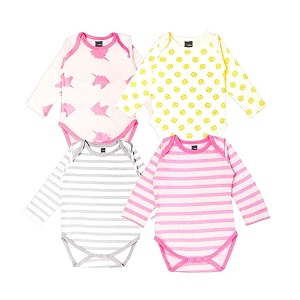 kidbea 100 cotton multi color romperbodysuitonesies for baby boy amp baby girl