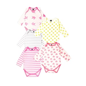 kidbea 100 organic cotton onesie  bodysuit  nightsuit  jumpsuit combo of 5 designs for new new born baby summer wear