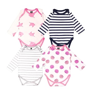 kidbea 100 cotton multi color romperbodysuitonesies for baby boy amp baby girl