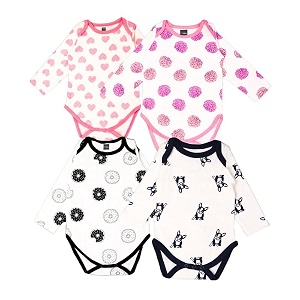 kidbea 100 cotton multi color romperbodysuitonesies for baby boy amp baby girl
