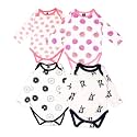 Kidbea 100% Cotton Multi Color Romper/Bodysuit/Onesies for Baby Boy &amp; Baby Girl