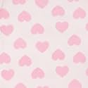 Kidbea 100% Organic Cotton Romper Bodysuit Jumpsuit Combo of Lovely Heart Print &amp; Donut Print 0-3 Month
