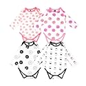 Kidbea 100% Cotton Multi Color Romper/Bodysuit/Onesies for Baby Boy &amp; Baby Girl