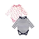 Kidbea 100% Cotton Multi Color Romper/Bodysuit/Onesies for Baby Boy &amp; Baby Girl