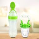 Kidbea Silicone Baby Spoon Feeder Bottle 90ml