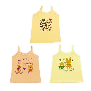 kidbea baby girl cotton sleeveless soft printed camisole vest  kids summer wear tank top for infant amp toddlers