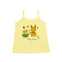 Kidbea® Baby Girl Cotton Sleeveless Soft Printed Camisole Vest | Kids Summer Wear Tank Top for Infant &amp; Toddlers