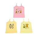 Kidbea® Baby Girl Cotton Sleeveless Soft Printed Camisole Vest | Kids Summer Wear Tank Top for Infant &amp; Toddlers