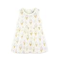 Kidbea Bamboo Cotton Baby Girl Dress Sleeveless