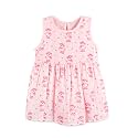 Kidbea Bamboo Cotton Baby Girl Dress Sleeveless