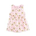 Kidbea Bamboo Cotton Baby Girl Dress Sleeveless