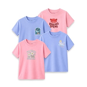 kidbea bamboo unisex kids t-shirt ultra-soft premium half sleeve graphic tee for boys amp girls casual summer wear for toddlers amp kids