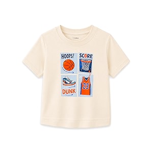 kidbea bamboo unisex kids t-shirt ultra-soft premium half sleeve graphic tee for boys amp girls casual summer wear for toddlers amp kids