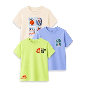kidbea bamboo unisex kids t-shirt ultra-soft premium half sleeve graphic tee for boys amp girls casual summer wear for toddlers amp kids