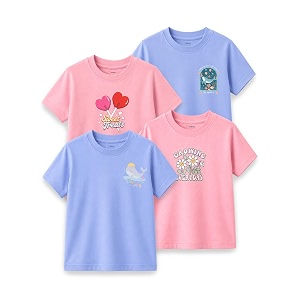 kidbea bamboo unisex kids t-shirt ultra-soft premium half sleeve graphic tee for boys amp girls casual summer wear for toddlers amp kids