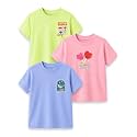 Kidbea Bamboo Unisex Kids T-Shirt Ultra-Soft Premium Half Sleeve Graphic Tee for Boys &amp; Girls, Casual Summer Wear for Toddlers &amp; Kids