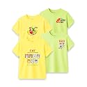 Kidbea Bamboo Unisex Kids T-Shirt Ultra-Soft Premium Half Sleeve Graphic Tee for Boys &amp; Girls, Casual Summer Wear for Toddlers &amp; Kids