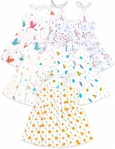 Kidbea Indi Baby Girls Midi Knee Length