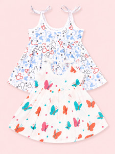 Kidbea Indi Baby Girls Midi Knee Length