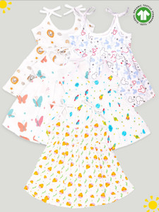 Kidbea Indi Baby Girls Midi Knee Length