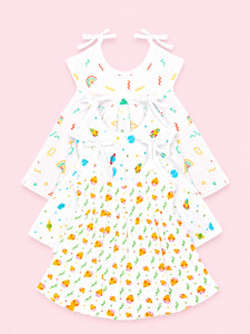 Kidbea Indi Baby Girls Midi Knee Length