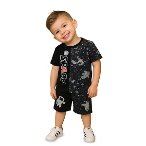 Kidbea Kids Cotton T-Shirt and Shorts Set