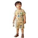 Kidbea Kids Cotton T-Shirt and Shorts Set